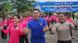 Polda Papua Barat Gelar Olahraga Bersama Dalam Rangka HUT Polairud Ke-75