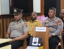 Polres Sarmi Gelar Sidang BP4R untuk Dua Pasangan Personel yang Akan Melangsungkan Pernikahan