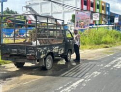 Sat Lantas Polres Sarmi Gencarkan Edukasi di Hari Ketiga Operasi Zebra Cartenz 2025