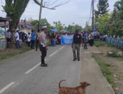 Sat Lantas Polres Sarmi Amankan Jalur dan Kawal Rangkaian Hari Ikan Nasional XII di Kota Sarmi