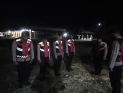 Patroli Perintis Sat Samapta Polres Sarmi Sisir Wilayah Kota Sarmi, Wujudkan Situasi Aman dan Kondusif