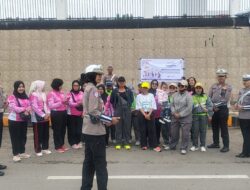 Sat Lantas Polres Jayawijaya Gelar Penyuluhan “Police Goes To Community” Bersama Ikatan Bidan Indonesia