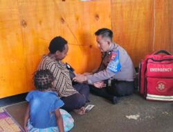 Polres Jayawijaya Laksanakan Pemeriksaan Kesehatan Gratis di Distrik Wesaput
