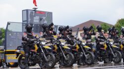 Polri Peragakan Model Pelayanan Unjuk Rasa Terbaru pada Apel Kasatwil 2025, Dirsamapta: “Semua Tindakan Harus Sesuai Prosedur dan Berbasis HAM”