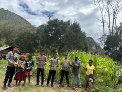 Polres Jayawijaya Berikan Pembinaan dan Ajak Anak Jalanan Lakukan Kegiatan Positif