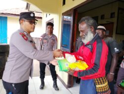 Polsek Kurulu Polres Jayawijaya Sambangi Tokoh Masyarakat, Ajak Warga Jaga Kamtibmas