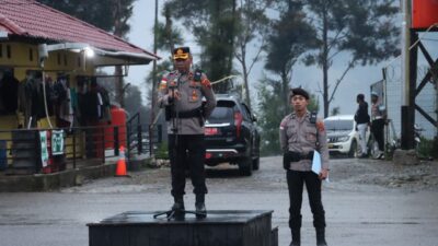 Apel Gelar Pasukan Dalam Rangka Harkamtibmas Menjelang 01 Desember 2025