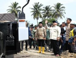 Presiden Pastikan Pangan Aman dan Percepatan Perbaikan Infrastruktur di Aceh
