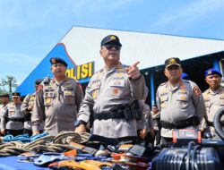 Polri Gelar Apel Pergeseran Pasukan, Tegaskan Komitmen Percepatan Bantuan Bencana