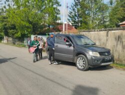 Polsek Wamena Kota Gelar Patroli Kamtibmas, Pantau Keamanan dan Aktivitas Warga di Seputaran Kota Wamena