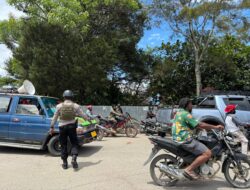 Polres Jayawijaya Laksanakan Patroli dan Razia Jalan Kaki Demi Jaga Keamanan Wamena
