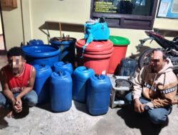 Sat Resnarkoba Polres Jayawijaya Hentikan Aktivitas Produksi Minuman Keras Lokal Jenis Cap Tikus