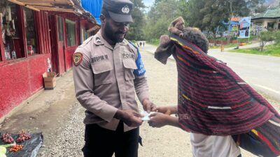 Subsatgas Keladi Sagu Rasaka Cartenz 2025 Layani Kesehatan Warga di Distrik Nogi, Lanny Jaya