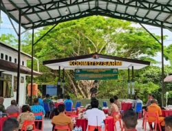 Kapolres Sarmi Hadiri Kegiatan Komsos Bersama Pemkab di Makodim 1712/Sarmi