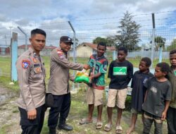Sat Binmas Polres Jayawijaya Sambangi Anak Binaan, Berikan Motivasi Positif