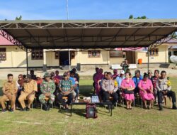 Polsek Bonggo Resmikan Papan Nama Makopolsek dan Fasilitas Pendukung