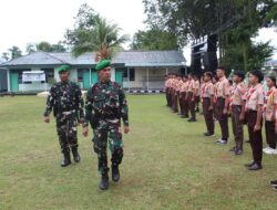 Perkuat Kebangsaan Generasi Muda, Kodim 1310/Bitung Gelar Persami KKRI