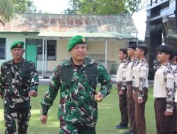 Bentuk Disiplin & Mental Petarung, Para Kadet KKRI Ditempa di Kodim 1310/Bitung