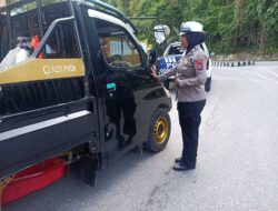 Jelang Nataru, Satlantas Polres Fakfak Tertibkan Knalpot Brong Demi Kenyamanan Bersama