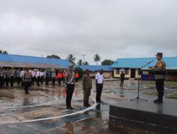 Menandai Dimulainya Pengamanan Nataru, Polres Mappi Laksanakan Apel Gelar Pasuka Ops Lilin Cartenz 2025
