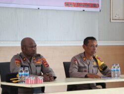 Jelang Natal dan Tahun Baru, Polres Sarmi Gelar Lat Pra Ops Operasi Lilin Cartenz 2025