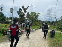 Sat Samapta Polres Sarmi Intensifkan Patroli URC Jelang Natal dan Tahun Baru, Situasi Aman dan Kondusif