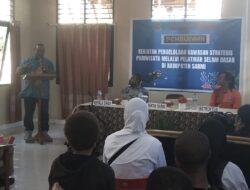 Sinergi Kembangkan Pariwisata Bahari, Kapolsek Sarmi Kota Hadiri Pelatihan Selam Dasar