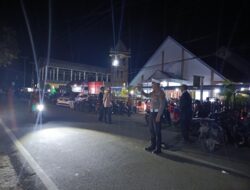 Polres Sarmi Turunkan Personel Amankan Ibadah Malam Kudus di Gereja-Gereja