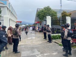 Polres Jayawijaya Gelar Giat Pos Terpadu Ops Lilin Cartenz 2025