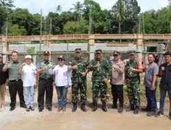 Percepat Progres Pembangunan, Danrem 131/Stg Tinjau KDKMP di Wilayah Kodim 1310/Bitung
