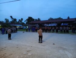 Polres Sarmi Gelar Apel Kesiapsiagaan Antisipasi Malam Tahun Baru