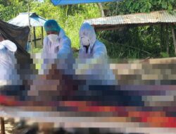 Wakapolsek Bonggo Pimpin Pengamanan Ekshumasi dan Otopsi Jenazah di Kampung Rotea