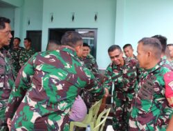 Melihat Langsung Kondisi Prajurit, Dandim 1310/Bitung Sampaikan Arahan dan Harapan kepada Prajurit dan Persit Koramil 01/Bitung