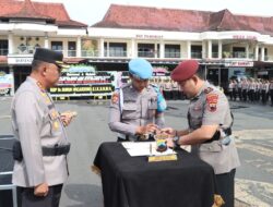 Kasat Reskrim Polresta Cilacap Resmi Berganti, Kapolresta Cilacap Ucapkan Terima Kasih atas Pengabdian Pejabat Lama