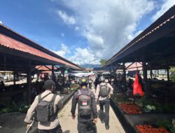 Jaga Wamena Tetap Aman, Polres Jayawijaya Gelar Patroli dan HImbau Warga Hindari Miras