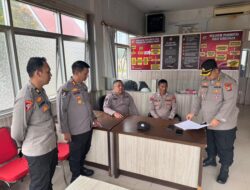 Hari Pertama Menjabat, Karo Ops Polda Papua Barat Cek SPKT