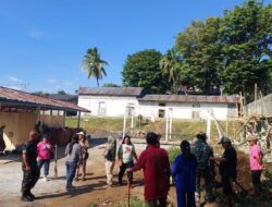 Wujud Kemanunggalan TNI-Rakyat, Koramil 1310-05/Kauditan, Laksanakan Karya Bakti di Lokasi KDKMP