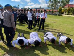 Pelaksanaan Gaktiplin Personil Polres Jayawijaya
