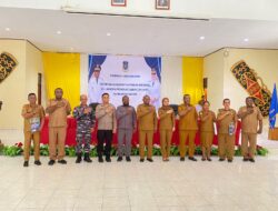 Transparansi Anggaran 2026, Kapolres Sarmi Hadiri Penyerahan DPA SKPD Kabupaten Sarmi