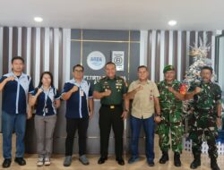 Pererat Hubungan Kemitraan, Dandim 1310/Bitung Kunjungan Kerja ke PT Tirta Investama Airmadidi