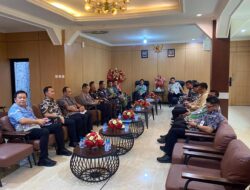 Komitmen Jaga Kamtibmas di Kota Bitung, Dandim 1310/Bitung Hadiri Rakor Bersama Forkopimda dan Forum Lintas Sektoral