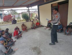 Polsek Wamena Kota Fasilitasi Mediasi Penyelesaian Kasus Perzinahan Secara Kekekeluargaan