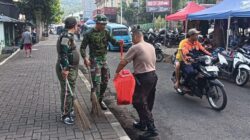 Komitmen TNI – Polri dan Pemerintah Daerah Menjaga Kebersihan Pasar dan Masjid, Dukung Program Nasional