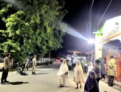 Polres Kaimana Sebar Personil Amankan Shalat Tarawih di Masjid-Masjid di Kabupaten Kaimana