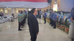 Komitmen Perkuat Sinergi Jaga Kerukunan, Danramil 1310-01/Bitung Hadiri Pengukuhan FKUB, FKDM dan FKBT