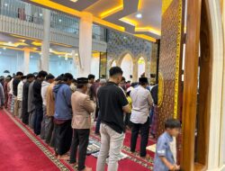 Pengamanan Sholat Tarawih di Masjid Al-Ihsan Polres Jayawijaya Berjalan Aman dan Kondusif