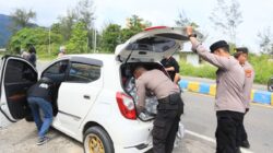 Polda Papua Barat Gelar Ops Pekat, Amankan Berbagai Senjata Tajam Saat Ramadhan