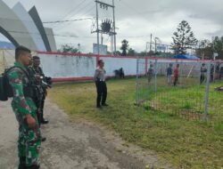Polres Jayawijaya Amankan Pertandingan Liga 4, Situasi Berjalan Aman dan Kondusif