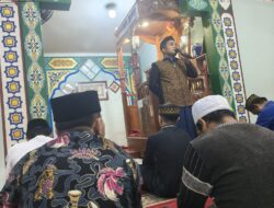 Polsek Jajaran Polres Jayawijaya Amankan Sholat Tarawih di Masjid Al Mustaqim Jibama
