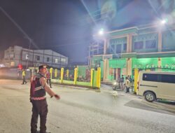 Polres Jayawijaya Laksanakan Pengamanan Sholat Tarawih di Mushollah Budi Utomo LDII